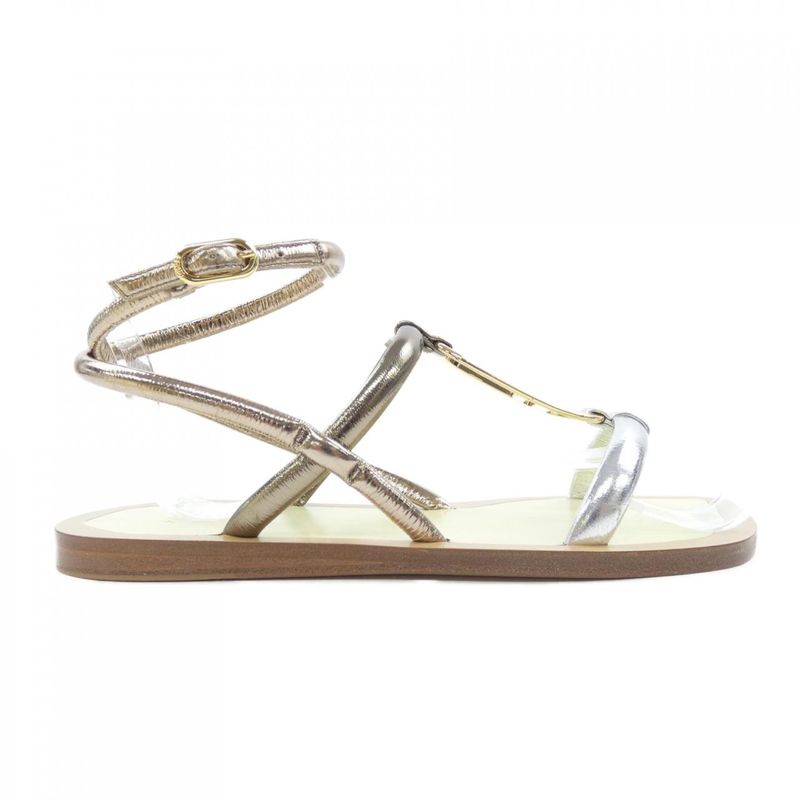 Fendi Sandals Gold 35
