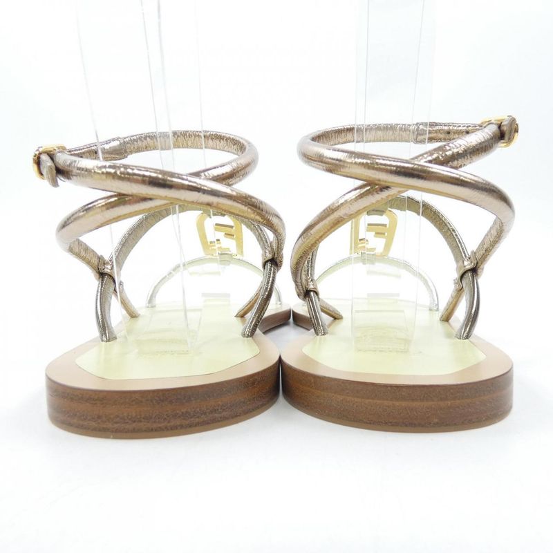 Fendi Sandals Gold 35