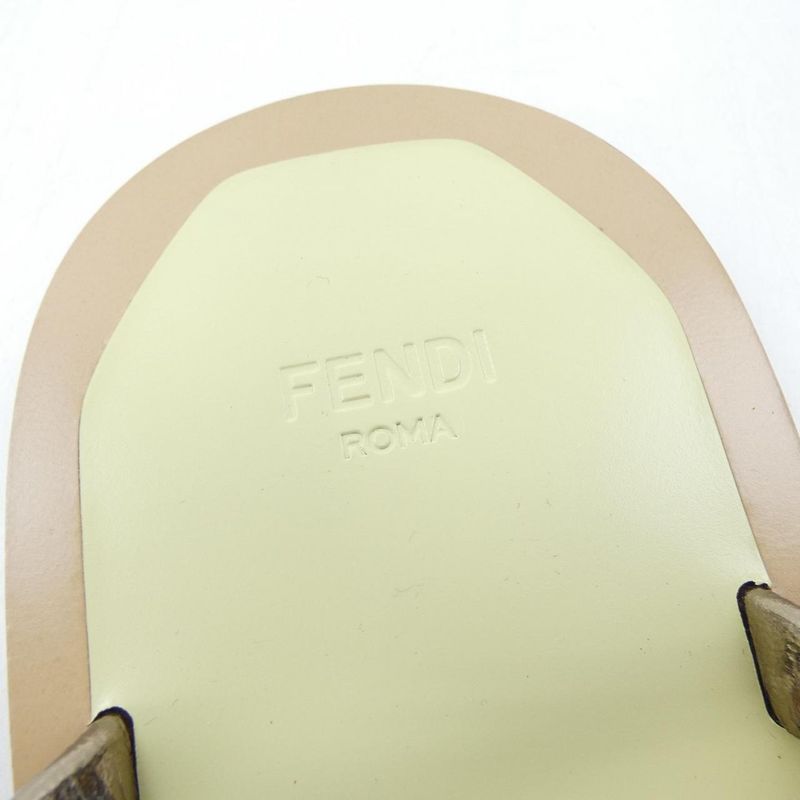 Fendi Sandals Gold 35