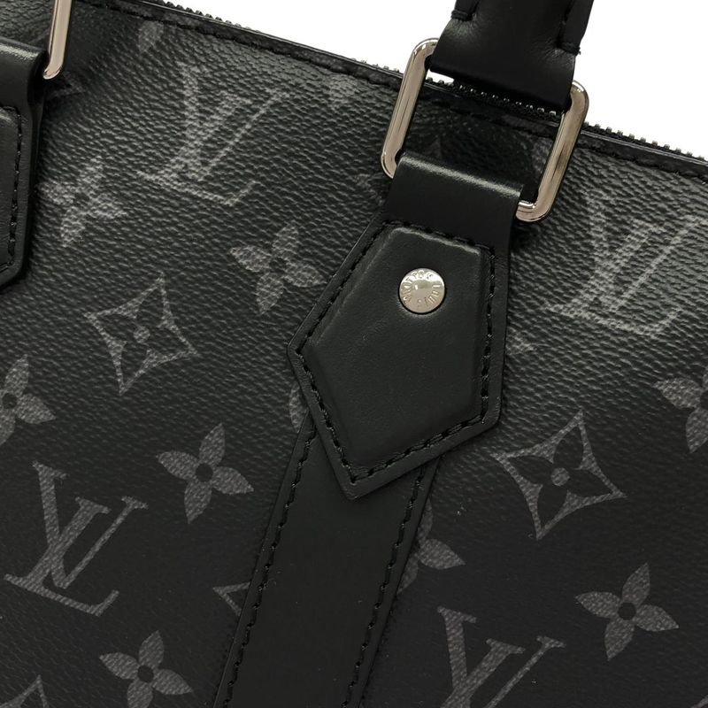 Louis Vuitton Monogram Eclipse Sac Plat Cross Bag