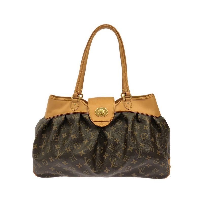 Louis Vuitton Monogram Boetie MM Shoulder Bag Marron