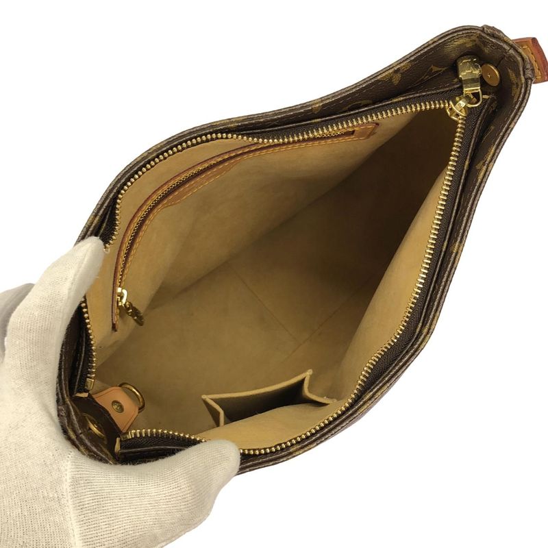 Louis Vuitton Monogram Looping GM Shoulder Bag Marron