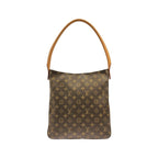 Louis Vuitton Monogram Looping GM Shoulder Bag Marron