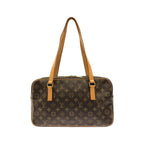 Louis Vuitton Monogram City GM Shoulder Bag Marron