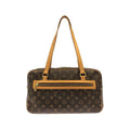 Louis Vuitton Monogram City GM Shoulder Bag Marron