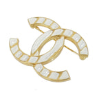 Chanel Brooch White