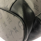 Louis Vuitton Monogram Eclipse Reverse Christopher MM Backpack Gris Black