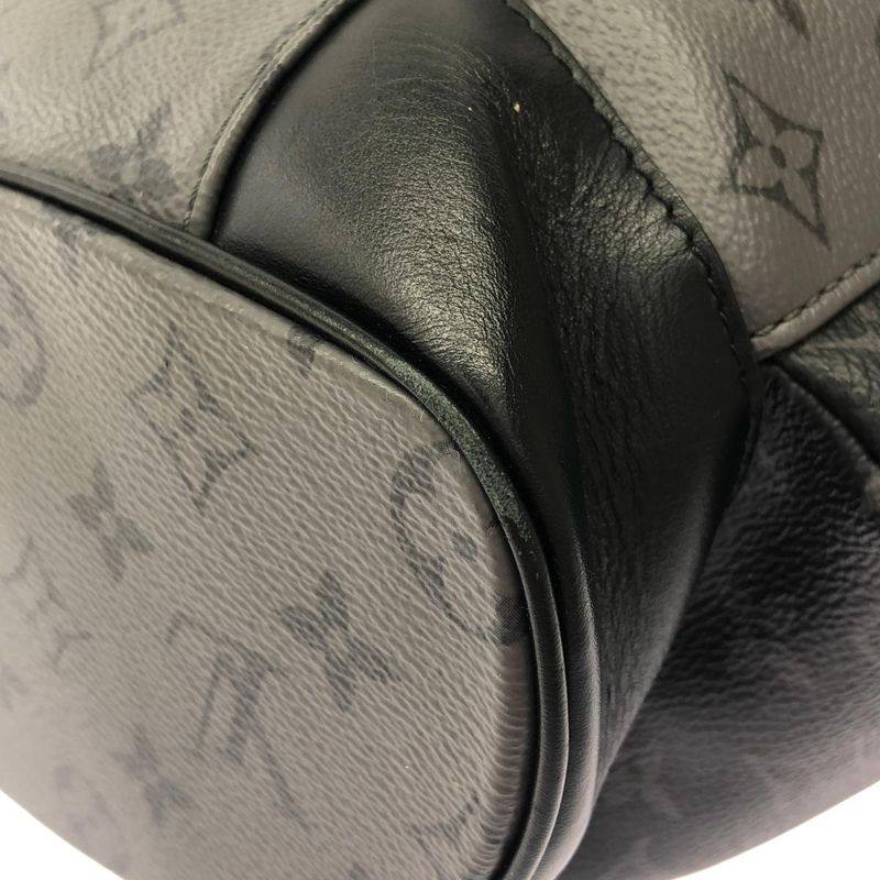 Louis Vuitton Monogram Eclipse Reverse Christopher MM Backpack Gris Black