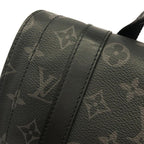 Louis Vuitton Monogram Eclipse Reverse Christopher MM Backpack Gris Black