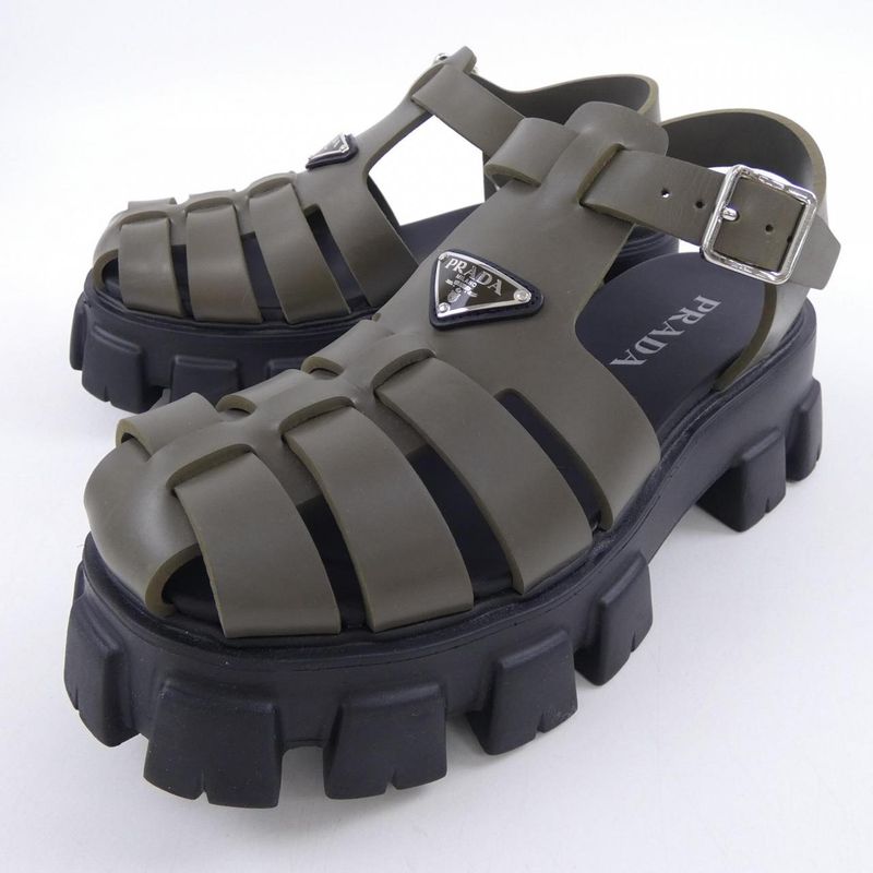 Prada Sandals Khaki 8