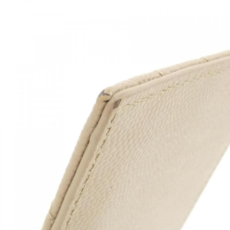 Saint Laurent Coin Case Beige Dark