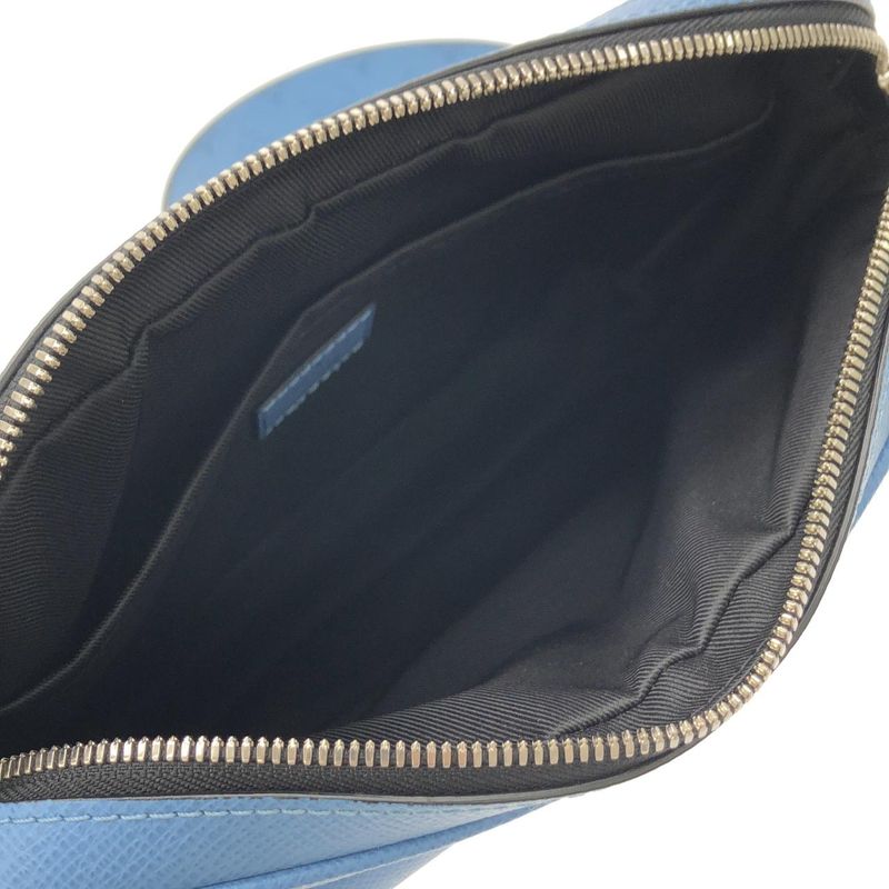 Louis Vuitton Taiga Llama Outdoor Shoulder Bag Denim
