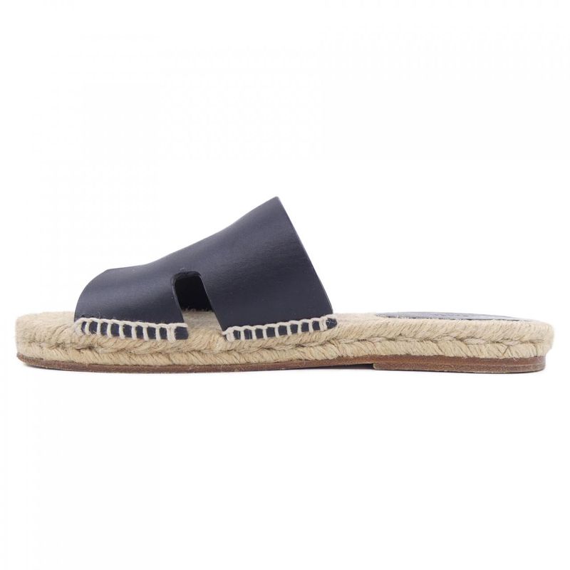 Hermes Antigua Sandals Black 39