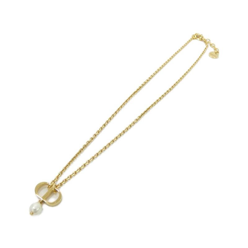 Dior Petit CD Necklace White Gold