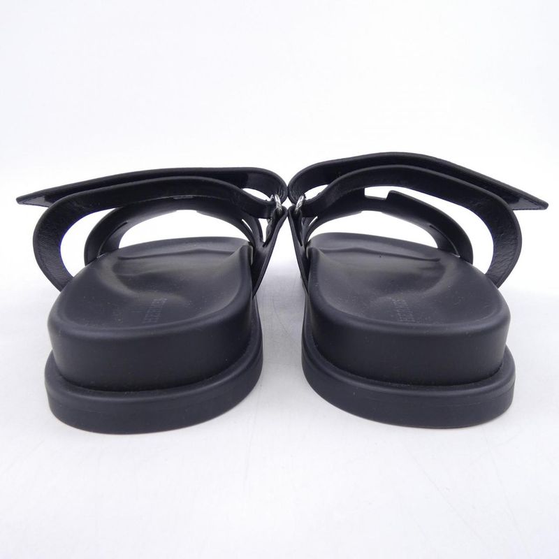 Hermes Chypre Sandals Black 41