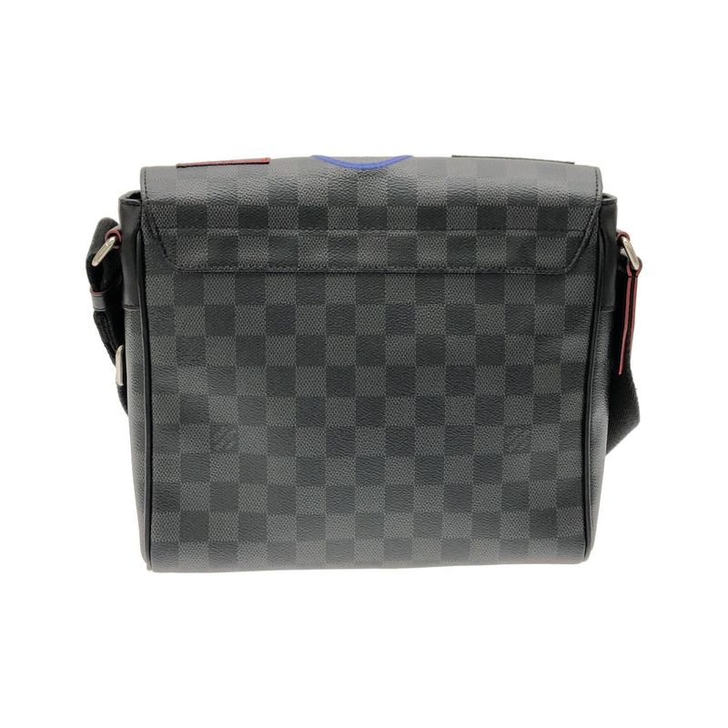 Louis Vuitton Damier Graphite Alps District Shoulder Bag