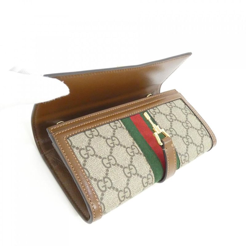 Gucci Jackie Huhhg Chain Wallet
