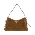 Prada Shoulder Bag Gold Cacao