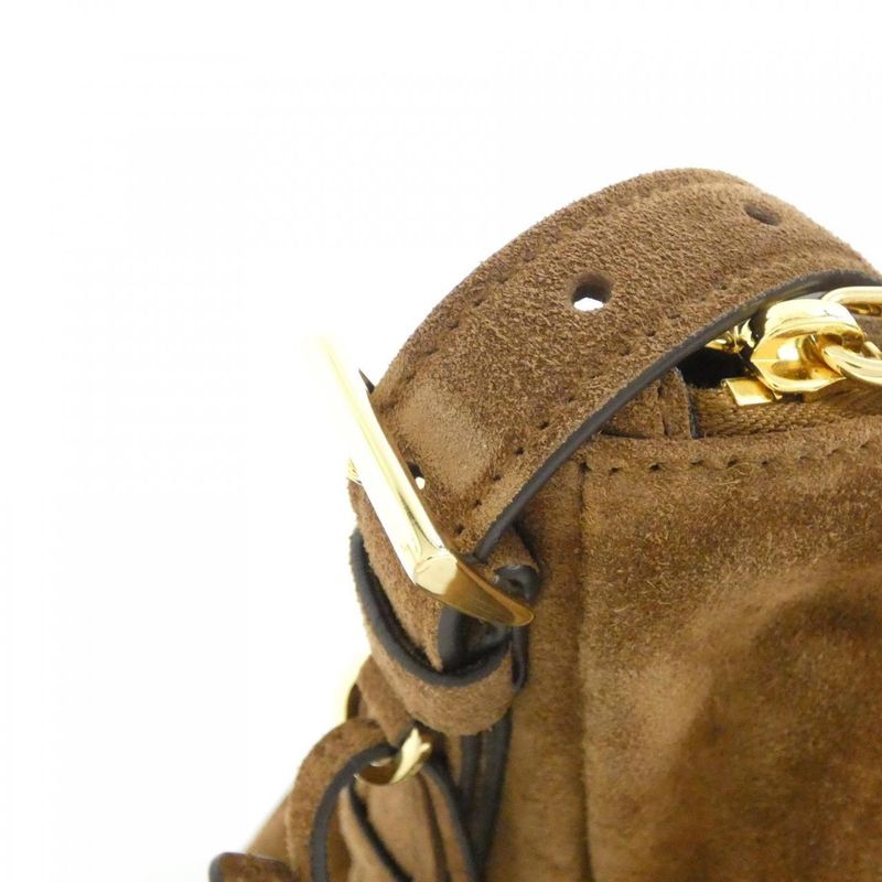 Prada Shoulder Bag Gold Cacao