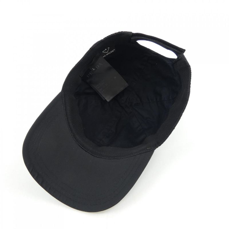 Prada Triangle Logo Baseball Cap