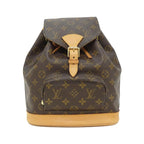 Louis Vuitton Monogram Montsouris MM Backpack Marron