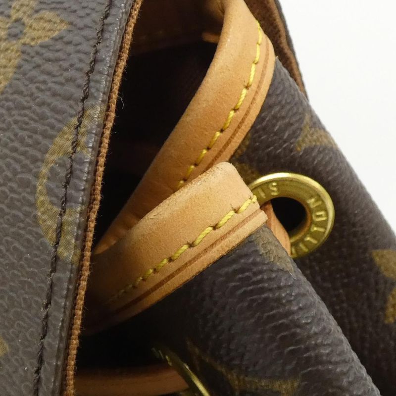 Louis Vuitton Monogram Montsouris MM Backpack Marron
