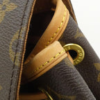 Louis Vuitton Monogram Montsouris MM Backpack Marron