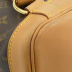 Louis Vuitton Monogram Montsouris MM Backpack Marron