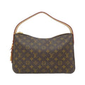 Louis Vuitton Monogram Slouchy PM Shoulder Bag Marron