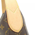 Louis Vuitton Monogram Slouchy PM Shoulder Bag Marron