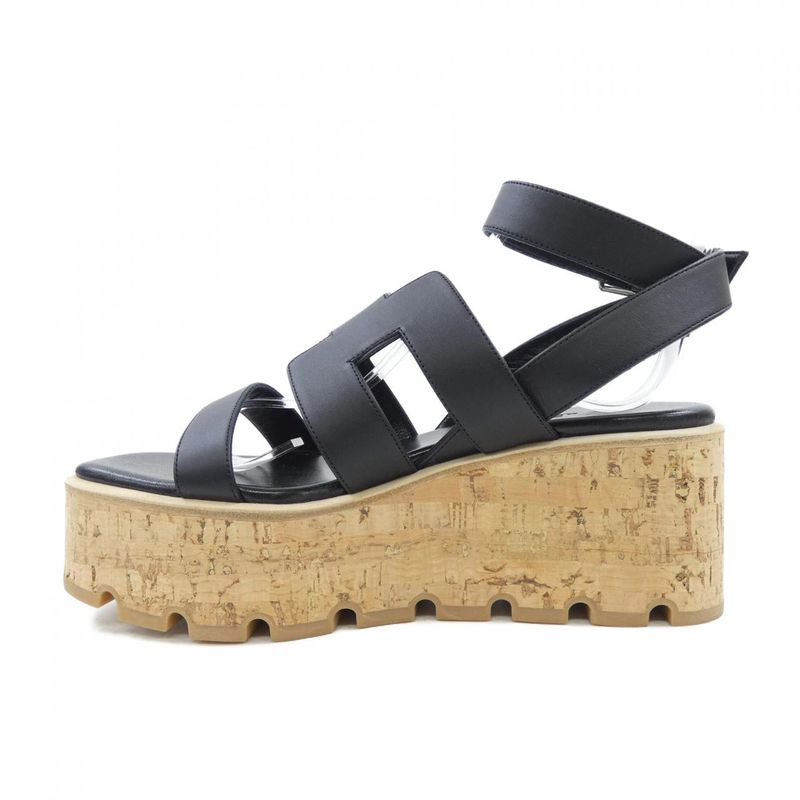 Hermes Avanne Sandals Black 36
