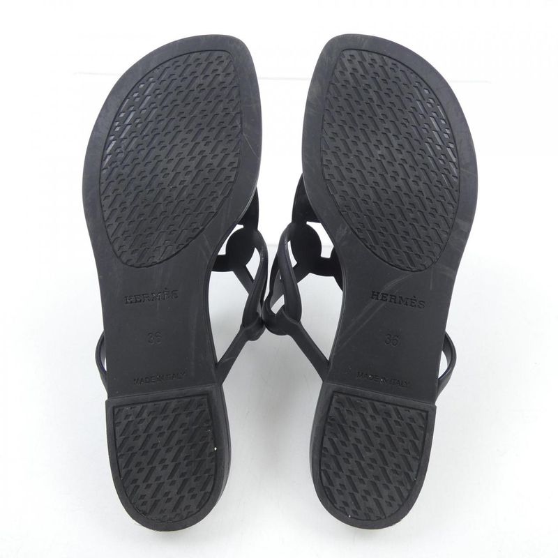 Hermes Egerie Chaine D'ancre Sandals