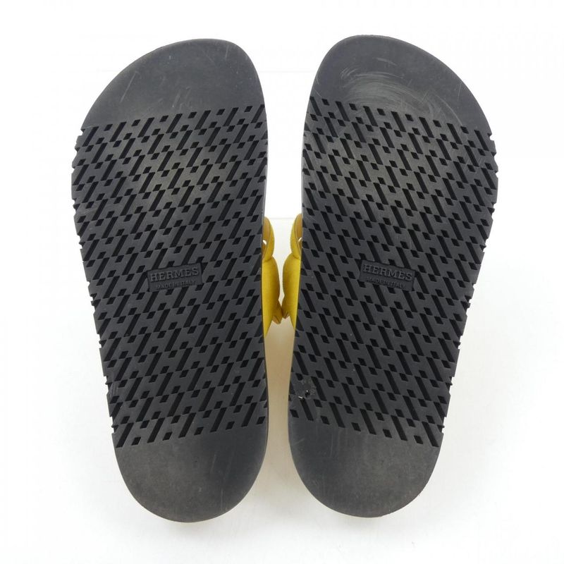 Hermes Sandals Yellow 38