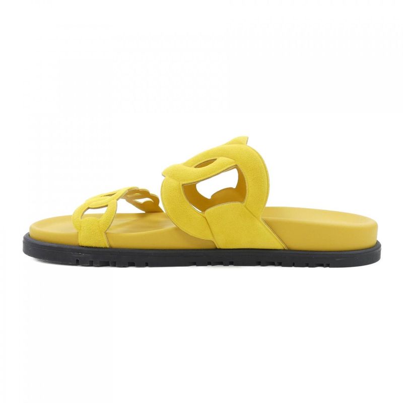 Hermes Sandals Yellow 38