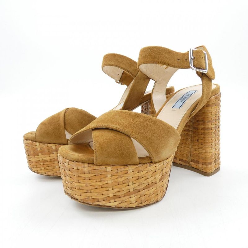 Prada Sandals Brown 34