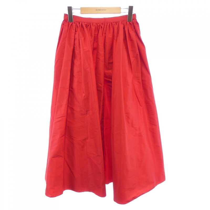 Dior Skirt Silk Red