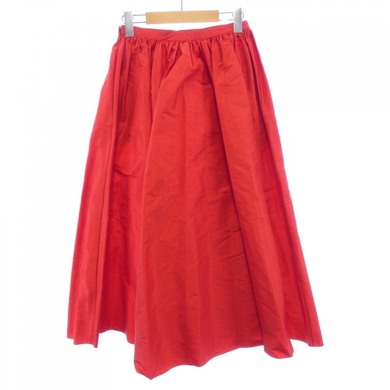 Dior Skirt Silk Red