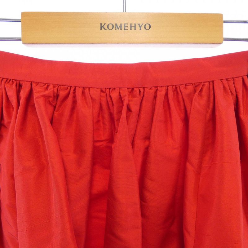 Dior Skirt Silk Red
