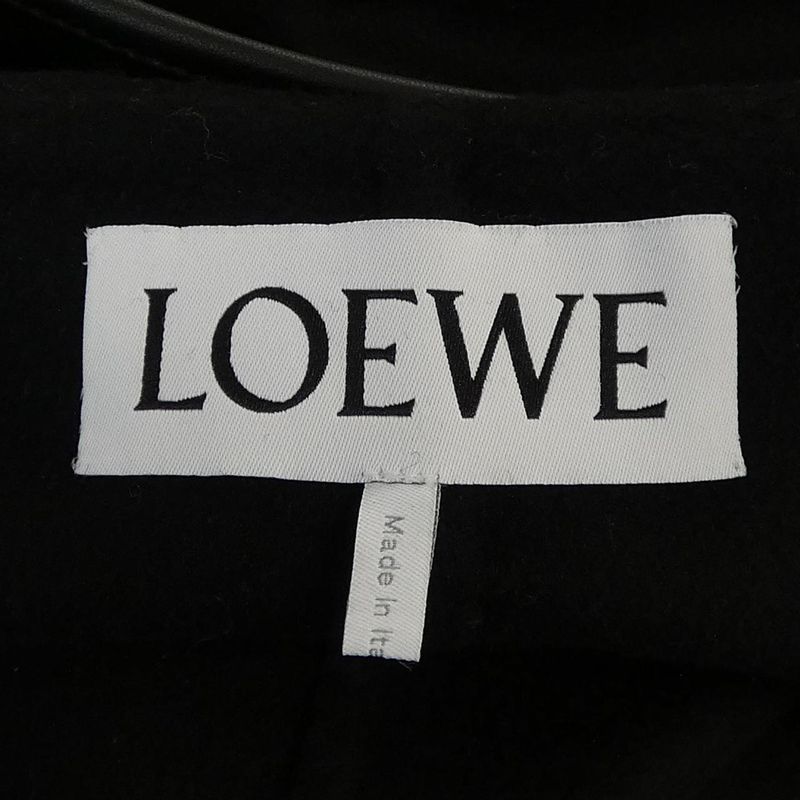 Loewe Coat Cashmere Black