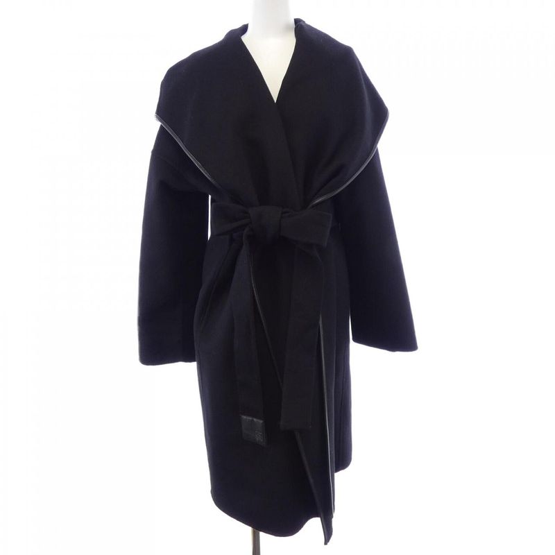 Loewe Coat Cashmere Black