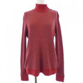 Chanel Knit Top Cashmere Red Gray