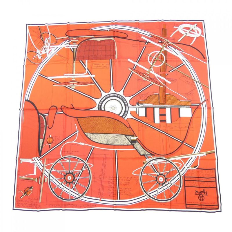 Hermes Petit Duc Carre Geant Shawl