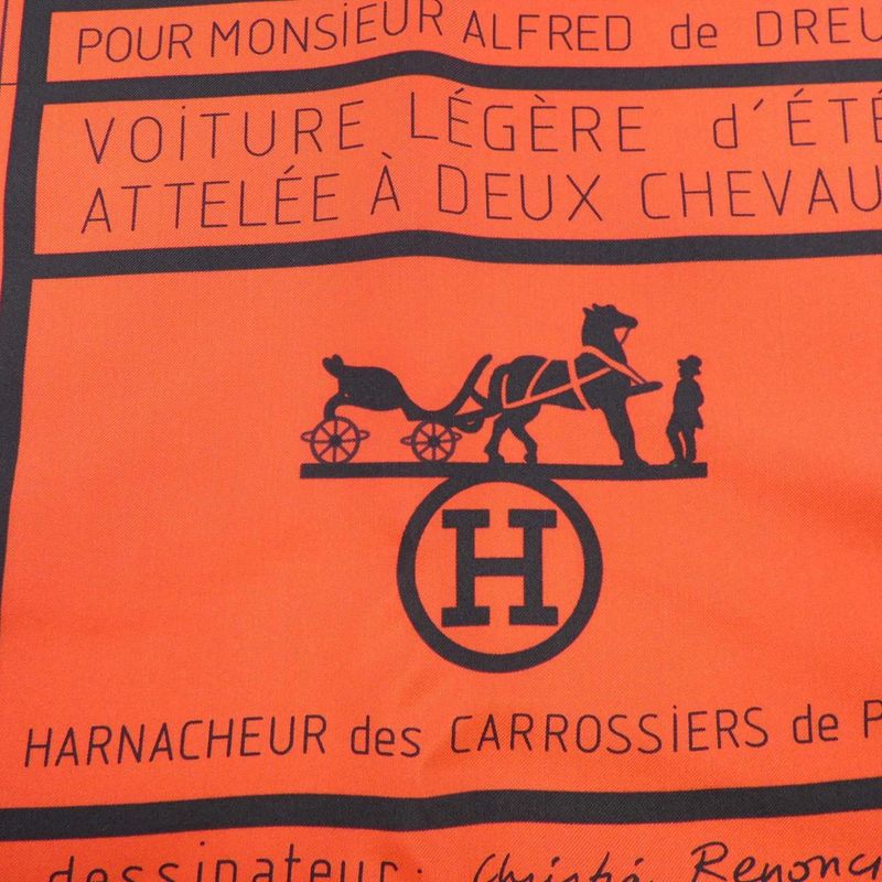 Hermes Petit Duc Carre Geant Shawl