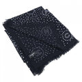 Chanel Stole Cashmere Black