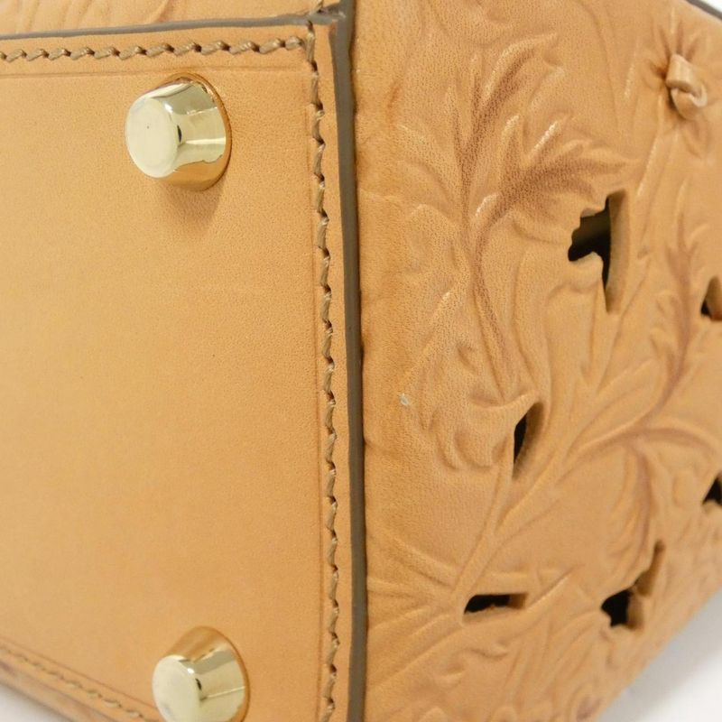 Dior Bag Leather Brown Light