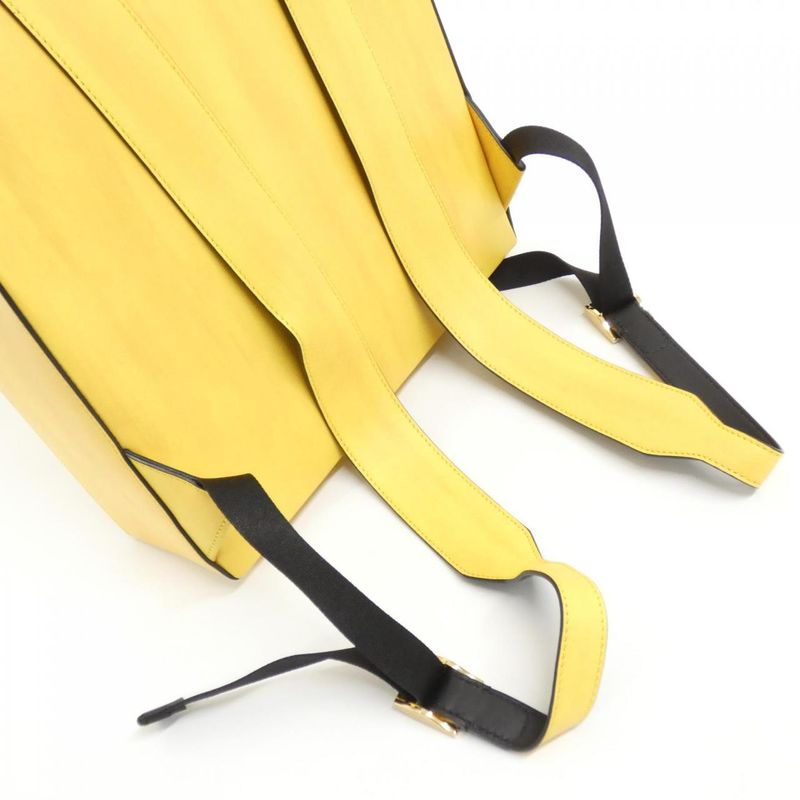 Fendi Backpack Gold Yellow Box