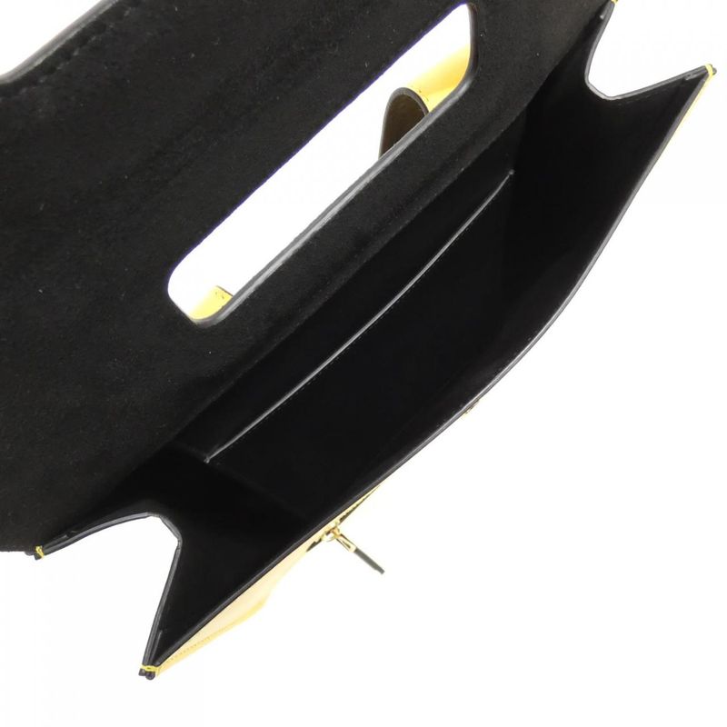 Fendi Backpack Gold Yellow Box