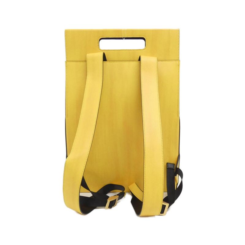 Fendi Backpack Gold Yellow Box