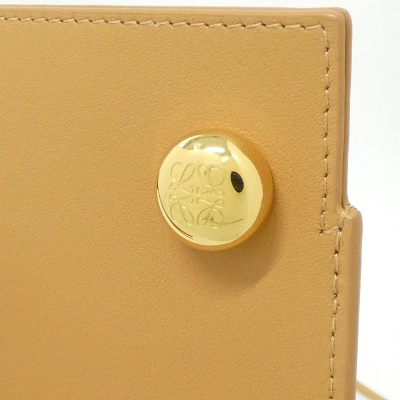 Loewe Pebble Dice Pocket Shoulder Bag Warm Desert