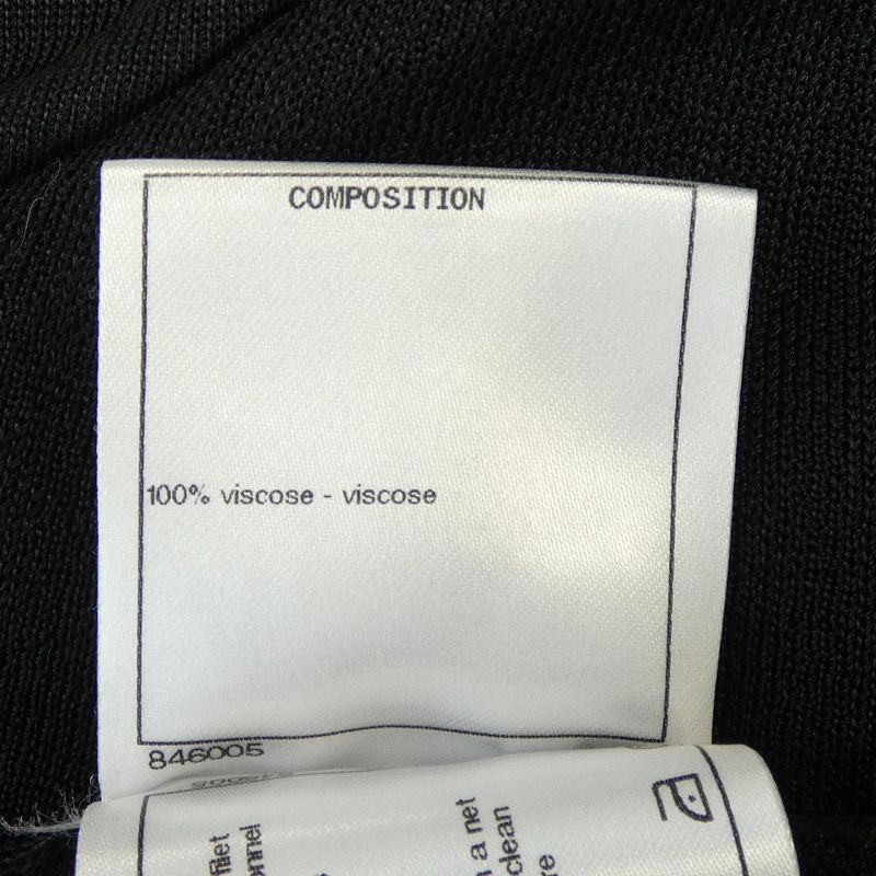 Chanel Dress Black 34 Translucency